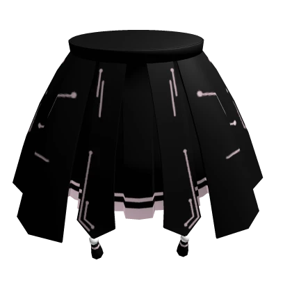 Techno Textured Skirt3.0 - Pink