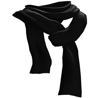 long black emo winter scarf 1.0.