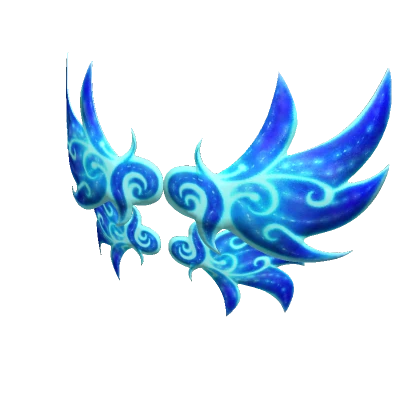 Blue elf wings