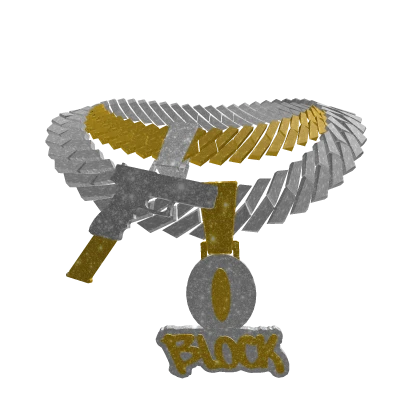 King von O Block Chain w Glock Chain (4.0 Boy)