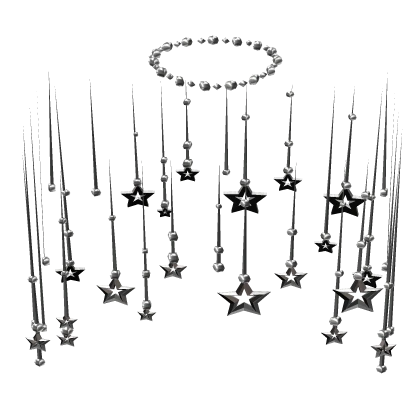 Star Body Chain(silver)