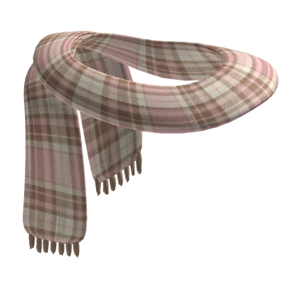 cute loose mori kei igari plaid scarf napolitan