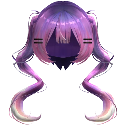 Towa Purple Pink Twintails Anime Hair Vtuber Devil