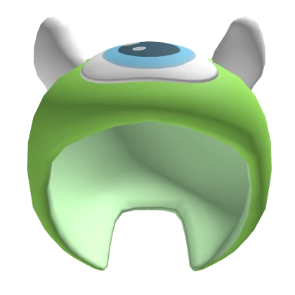 mike wazowski green cyclops alien monster slippers