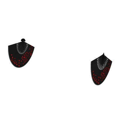 3.0 Handheld Fans - Black and Red