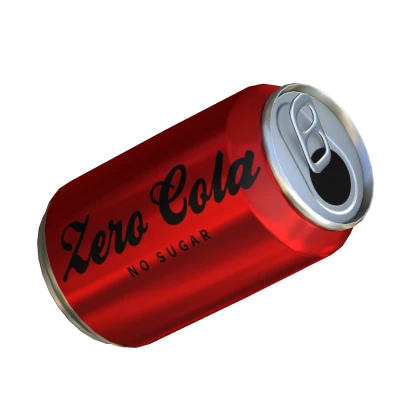 ZERO cola soda can