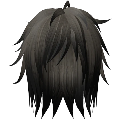 silver frosted tips emo scene spiky vkei punk hair