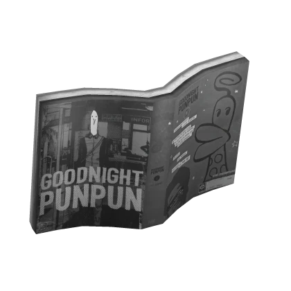 " GOODNIGHT PUNPUN " Anime Manga 