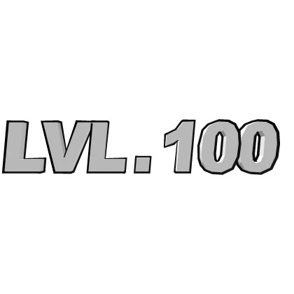 Level 100 Text Tag