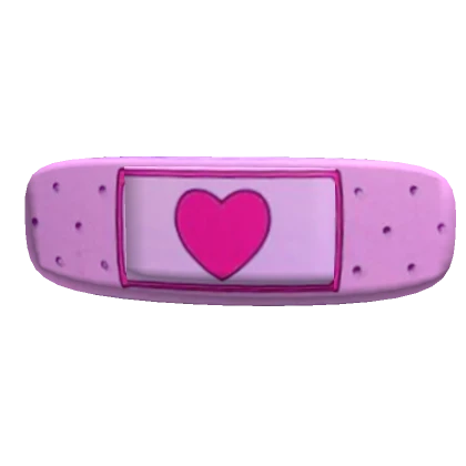 Cute Aesthetic Pink Heart Bandage💗