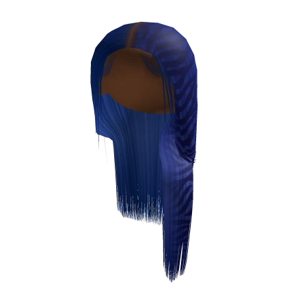 Middle Part [Blue w/ Print]