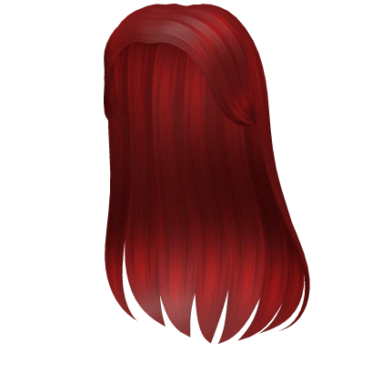 Basic Long Hair in Red