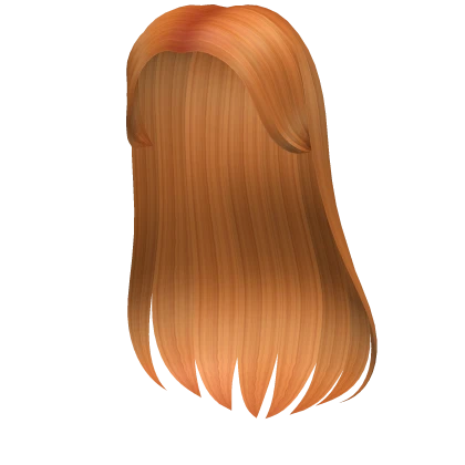 Basic Long Hair in Ginger