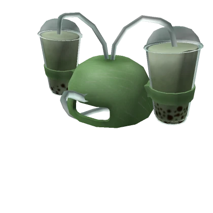 Matcha Boba Tea Cap