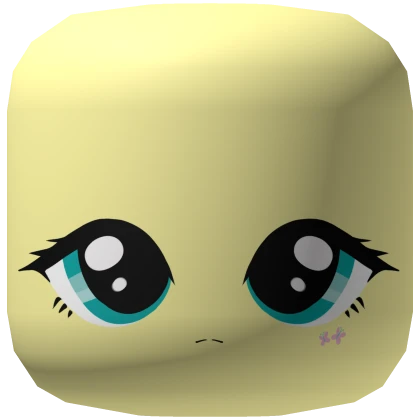 Fluttershy Butterfly Yellow Pony Eye Makeup Face