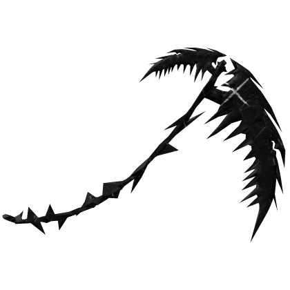 Gothic Black Vampire Scythe