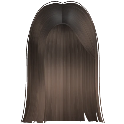 Mid Milktea Straight Popular Trendy Girl Hime Hair