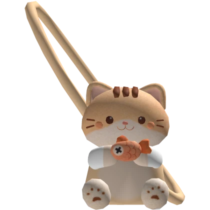 Lindo gatito comiendo pez