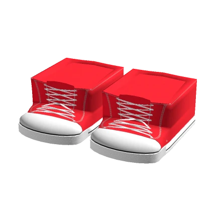 Red plain shoe [1.0 Blocky]