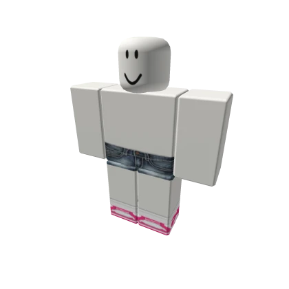 jean shorts w pink dunks