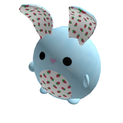 Backpack Buddy - Bunny (Blue Strawberry)