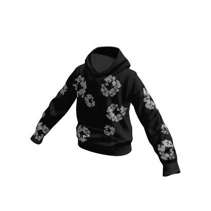 Fashion Denim Tears Hoodie (Black)