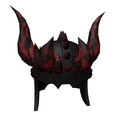 Molten Helmet of the Darkest Warrior