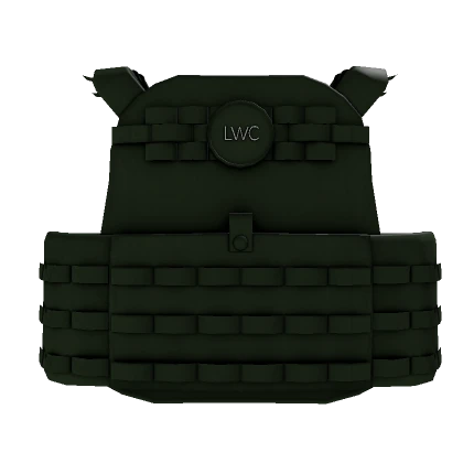 Green Tactical LWC Plate Carrier