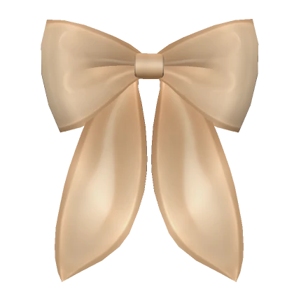 Satin Bow Gold