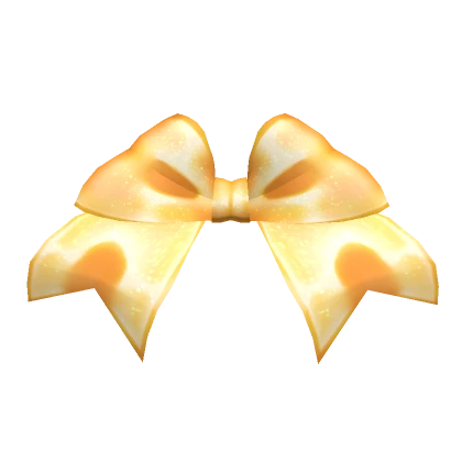 Golden Glamorous Head Bow