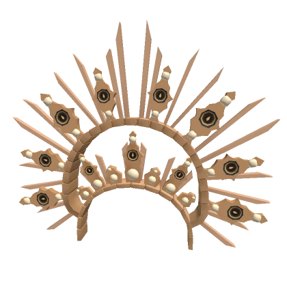 Radiant Golden Headdress