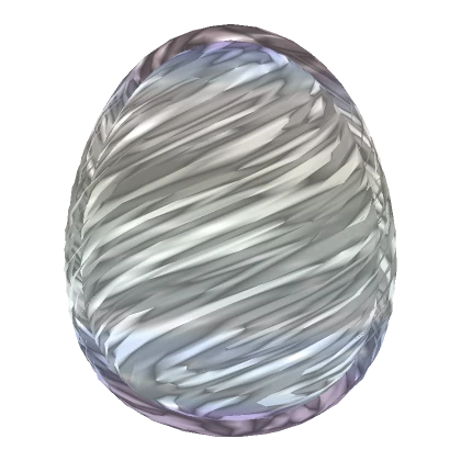 Glass Swirl Egg