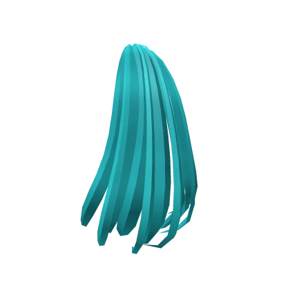 ScatterFall Ponytail Extension [Cyan]