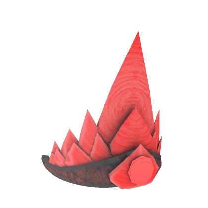 Reflective Red Ruby Crown of the Titan