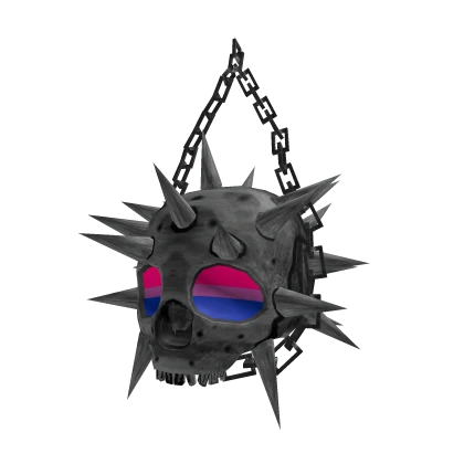 Waist Bi Pride Skull Goth emo