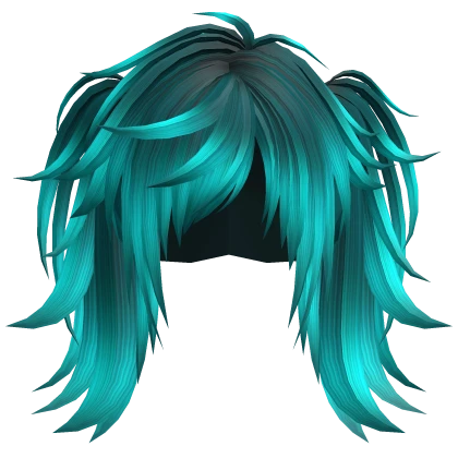Vkei / Japanese Fashion Pigtails (Turqoise)