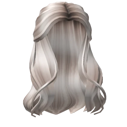 Half Up Waves in Platinum