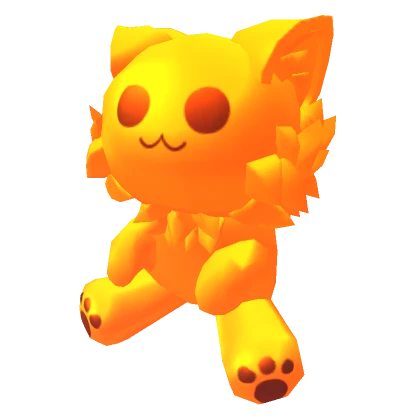 Golden Chibi Cat