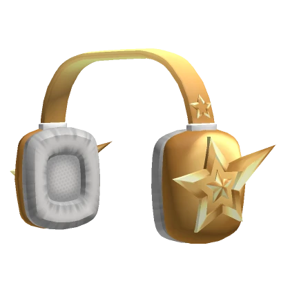 Golden Stars Headphones