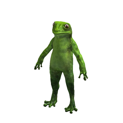 Green Frog Suit Realistic Toad Costume