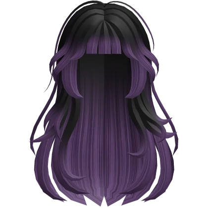 Kawaii Flowy Darling Black & Purple 