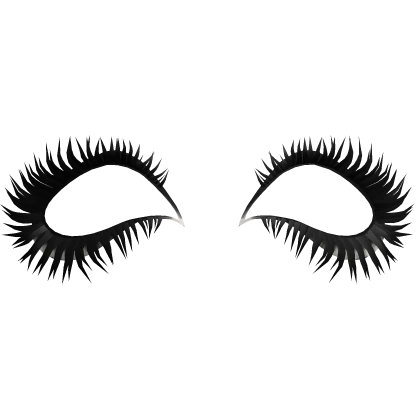 Black Gyaru Kawaii Doll Harajuku Hime Lashes