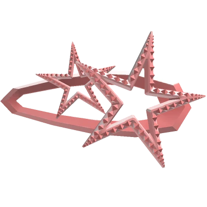 Pink Star Hair Clip