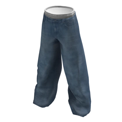 Baggy Jeans with Boxers
