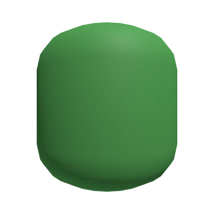 Faceless Green Head