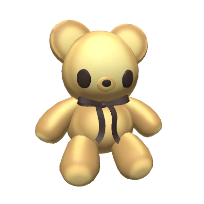 Gold Teddy Bear Buddy