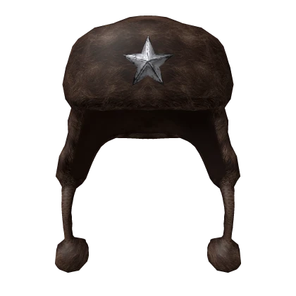 Brown Star Ushanka