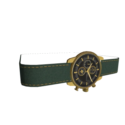 Gentlemen's Watch /w Green & Gold [R6/1.0]