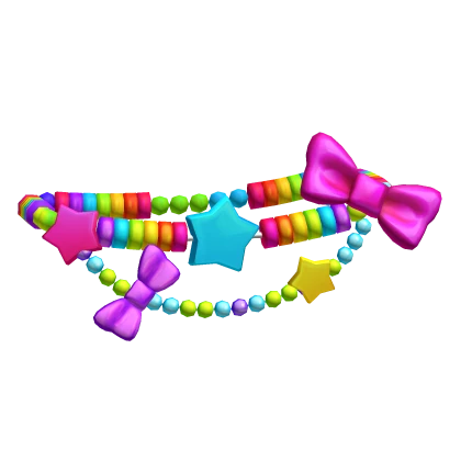 Harajuku Decora Rainbow Kandi Belt 1.0