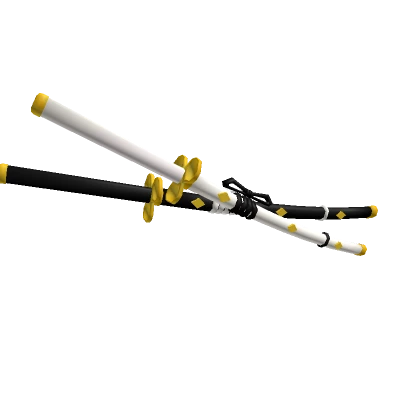 DUAL KATANA BLACK AND WHITE